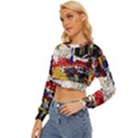 abstract-1 Lightweight Long Sleeve Sweatshirt View2