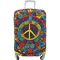 Peace Abstract Pattern Creative Drawing Luggage Cover (Large) View1