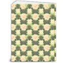 Retro 1880s Flowers Pattern 15 6  x 8  Hardcover Notebook View2