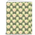 Retro 1880s Flowers Pattern 15 7  x 9  Hardcover Notebook View2