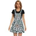 Retro Scandinavian Nordic Flowers Pattern 5 Apron Dress View1