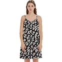 Gothic Leaf Pattern 5 Mini Camis Dress With Pockets View1