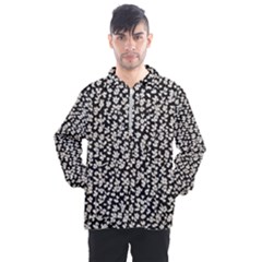 Gothic Leaf Pattern 5 Men s Half Zip Pullover