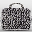 Gothic Leaf Pattern 5 Travel Toiletry Bag With Hanging Hook View1