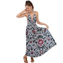 Gothic Leaf Pattern 6 Backless Maxi Beach Dress View1