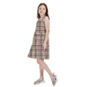Retro 60s 50s Plaid Pattern 3 Kids  Skater Dress View2