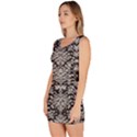 Gothic Leaf Pattern 4 Bodycon Dress View2