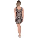 Gothic Leaf Pattern 4 Bodycon Dress View4