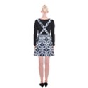 Gothic Leaf Pattern Suspender Skater Skirt View2