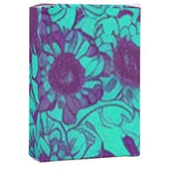 Mid Century Retro Floral 1970s 1960s Pattern 101 Playing Cards Single Design (rectangle) With Custom Box