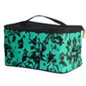 Mid Century Retro Floral 1970s 1960s Pattern 102 Cosmetic Storage Case View3