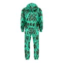Mid Century Retro Floral 1970s 1960s Pattern 102 Hooded Jumpsuit (Kids) View2