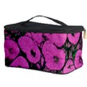 Mid Century Retro Floral 1970s 1960s Pattern 100 Cosmetic Storage Case View3