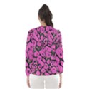 Mid Century Retro Floral 1970s 1960s Pattern 100 Women s Hooded Windbreaker View2