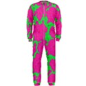 Mid Century Retro Floral 1970s 1960s Pattern 98 OnePiece Jumpsuit (Men) View1