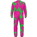 Mid Century Retro Floral 1970s 1960s Pattern 98 OnePiece Jumpsuit (Men) View2