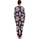 Retro 1880s Flowers Pattern 7 OnePiece Jumpsuit (Ladies) View2
