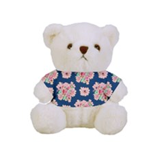 Retro 1880s Flowers Pattern 7 Full Print Cuddly Teddy Bear