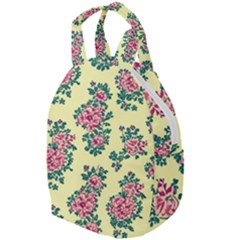 Retro 1880s Flowers Pattern 8 Travel Backpack