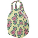 Retro 1880s Flowers Pattern 8 Travel Backpack View1