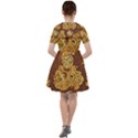Mid Century Retro Floral 1970s 1960s Pattern 95 Sailor Dress View2