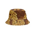 Mid Century Retro Floral 1970s 1960s Pattern 95 Inside Out Bucket Hat (Kids) View2