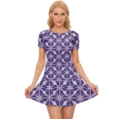 Royal Fractal Pattern 4 Women s Sports Wear Set
