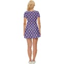Royal Fractal Pattern 4 Women s Sports Wear Set View4