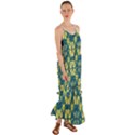 Royal Fractal Pattern 2 Cami Maxi Ruffle Chiffon Dress View1