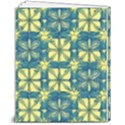Royal Fractal Pattern 2 8  x 10  Softcover Notebook View2