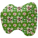 Retro 1880s Flowers Pattern 4 Head Support Cushion View4