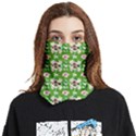 Retro 1880s Flowers Pattern 4 Face Covering Bandana (Two Sides) View1