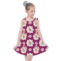 Retro 1880s Flowers Pattern Kids  Summer Dress View1