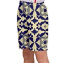 Royal Fractal Pattern 3 Kids  Basketball Shorts View2