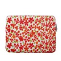 Mid Century Retro Floral 1970s 1960s Pattern 92 13  Vertical Laptop Sleeve Case With Pocket View2