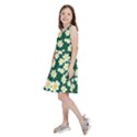 Mid Century Retro Floral 1970s 1960s Pattern 93 Kids  Skater Dress View2