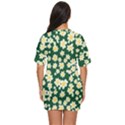 Mid Century Retro Floral 1970s 1960s Pattern 93 Just Threw It On Dress View4