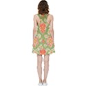 Retro 40s 50s Mexico Flowers Pattern 3 Inside Out Racerback Dress View2