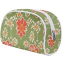 Retro 40s 50s Mexico Flowers Pattern 3 Make Up Case (Large) View2
