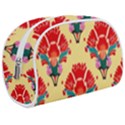Retro 40s 50s Mexico Flowers Pattern 4 Make Up Case (Medium) View1