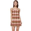 Retro 40s 50s Cupcake Pattern Short Frill Dress View1