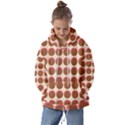 Retro 40s 50s Cupcake Pattern Kids  Oversized Hoodie View1