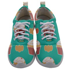Retro 40s 50s Cupcake Pattern 3 Mens Athletic Shoes