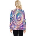Abstract Fractal Art Swirl Pattern Hidden Pocket Sweatshirt View2