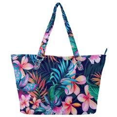 Hawaiian Flowers Hawaii Full Print Shoulder Bag