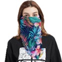Hawaiian Flowers Hawaii Face Covering Bandana (Triangle) View1