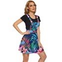 Hawaiian Flowers Hawaii Apron Dress View3