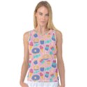 Ice Cream Donut Sweets Candie Women s Basketball Tank Top View1