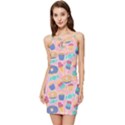 Ice Cream Donut Sweets Candie Summer Tie Front Dress View1
