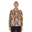 Template Christmas Pattern Women s Bomber Jacket View1